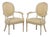 Pair of Henredon Louis XVI Fauteuil Armchairs For Sale