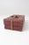 Textile Mid-Century Vulcanized Fiber Mailing Box For Sale - Image 7 of 10