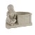 White European Planter in White Porcelain with Angel, 1900s For Sale - Image 8 of 9
