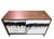 One-of-a-Kind Walnut Art Credenza With Hand-Painted Doors — In Stock in Florida For Sale - Image 4 of 7