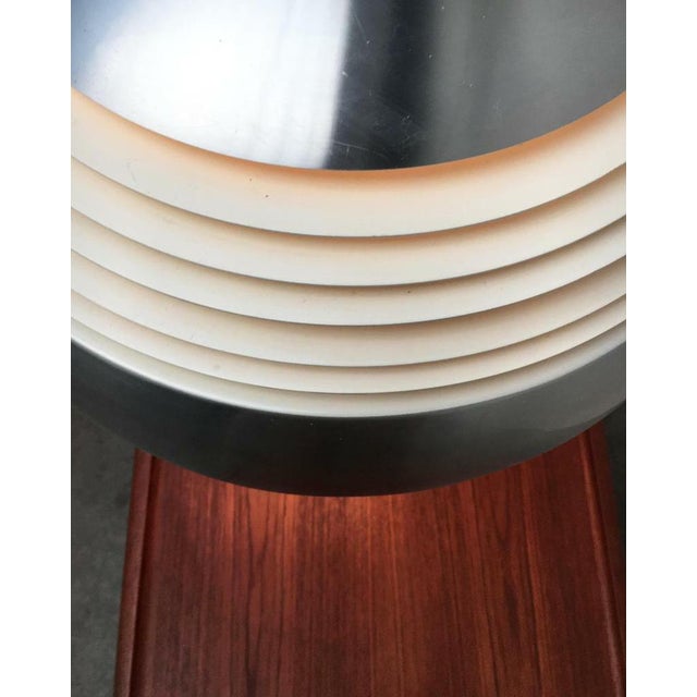 Mid-Century German Space Age Aluminum and Glass Pendant Lamp from Doria, 1960s For Sale - Image 16 of 18