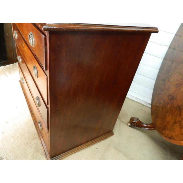 Victorian Mahogany Chest of Drawers For Sale - Image 13 of 18
