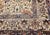 Vintage Persian Tabriz Rug, Hand-Knotted Wool, Allover Geometric Pattern, Ivory & Blue, 8x10 For Sale - Image 17 of 18