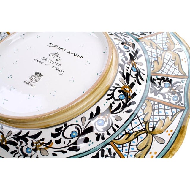 Blue Dolphins Plate by deBlona For Sale - Image 6 of 9