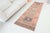 Peach Vintage Anatolian Hallway Kurdish Runner For Sale - Image 8 of 10