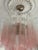 Pink Pink Ombre Murano Chandelier Tronchi For Sale - Image 8 of 9