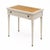 A charming French Louis XVI style writing desk dating to circa 1920, crafted in cherrywood and finished in a softly...