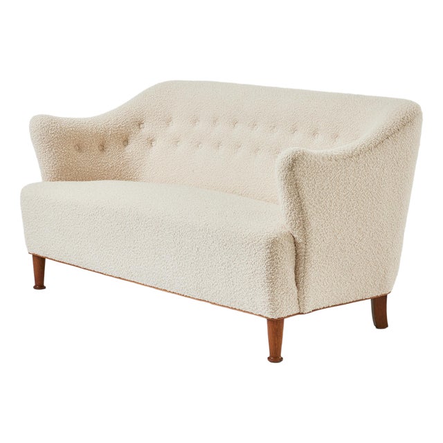 Danish Beige Sofa, 1950s For Sale