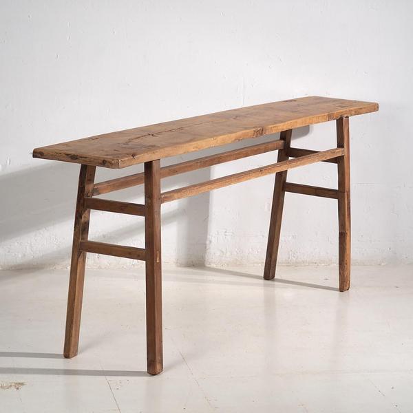 Antique High Console Table, 1900s For Sale - Image 12 of 12