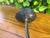 Vintage Hand Forged Brutalist Wrought Iron Spiral Candlesticks, Stamped Jb - Pair For Sale - Image 9 of 12