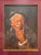 A striking mid-century expressionist oil portrait study by listed artist L. Schellino. This soulful genre piece captures...