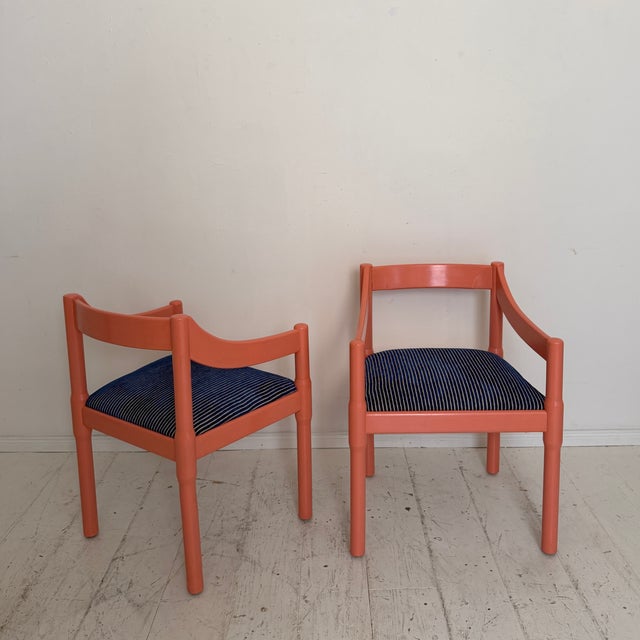 Carimate Chairs by Vico Magistretti for Cassina, Italy, 1960, Set of 2 For Sale - Image 6 of 17