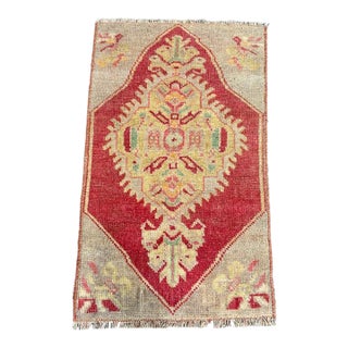 Turkish Yastik Rug 1'4" x 2'3" For Sale