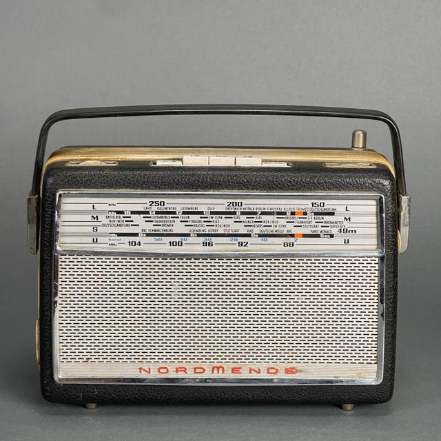 1960s Vintage Mid-Century Modern Nordmende Transita Spezial