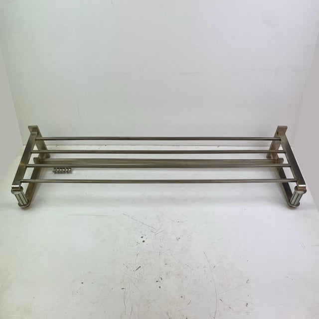 Art Deco Train Carriage Coat Rack, 1930s For Sale - Image 16 of 16