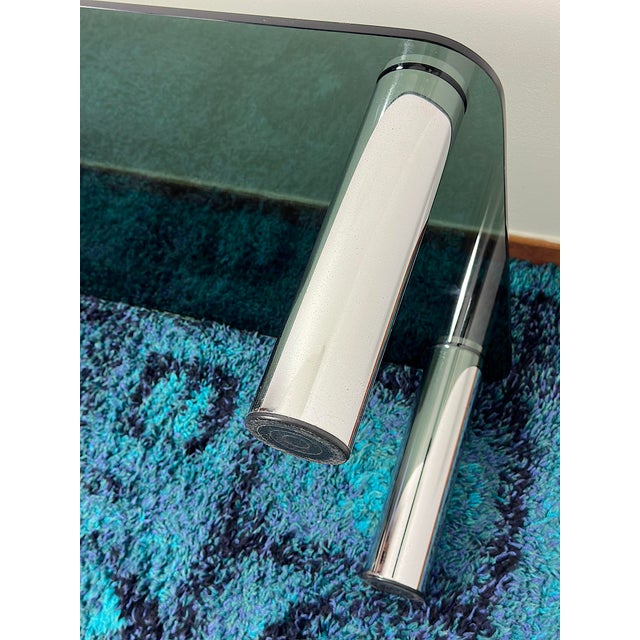 Metal Space Age Coffee Table, Italy, 1970s For Sale - Image 7 of 11