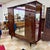 Brown French Designer Armoire, Mahogany, Brass, France, 1950s For Sale - Image 8 of 10