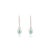 Modern Drop Emerald and Halo Diamonds Chunky Long Dangle Earrings, a Pair For Sale - Image 4 of 7