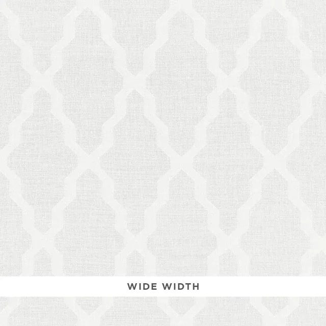 An enchanting jacquard weave of cotton and linen, with a stylized lattice pattern inspired by Moorish designs. Subtle...