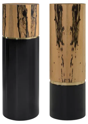 Royal Ebony Pedestals by Memoir Essence, Set of 2