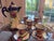 Ceramic Late 19th Century Nippon Hand-Painted Porcelain Chocolate Pot Set With Cups and Saucers For Sale - Image 7 of 8