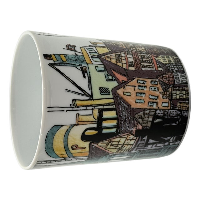 Cupola City Cup Series No. 6 Hamburg Mug by B. Brenner and Mario Bellini for Rosenthal Studio Line, 1990s For Sale