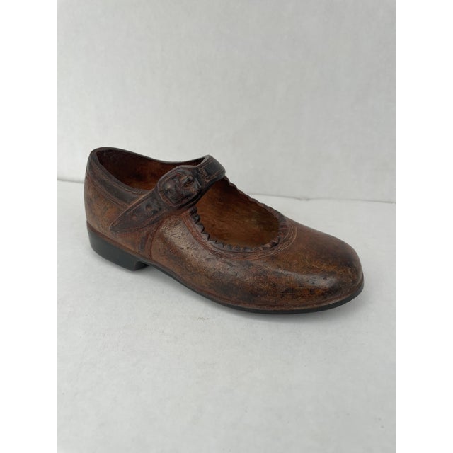 1960s Bronze Maryjane Shoe Sculpture For Sale - Image 12 of 12