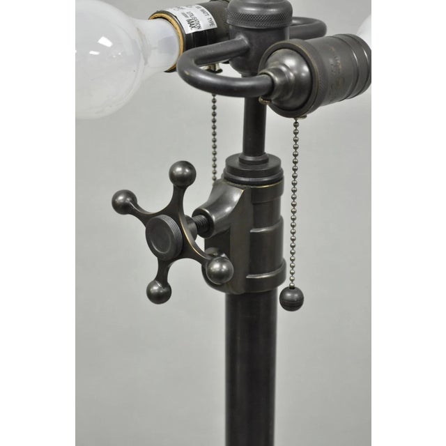 Visual Comfort Thomas O'Brien Studio Tri 53 Inch Bronze Finish Floor Lamp by Visual Comfort For Sale - Image 4 of 18