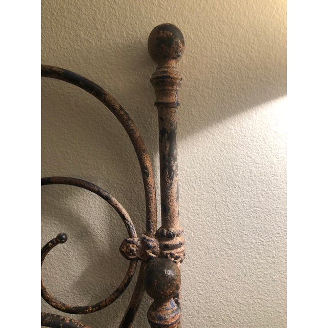 Antique Victorian Iron Bed For Sale In Los Angeles - Image 6 of 6