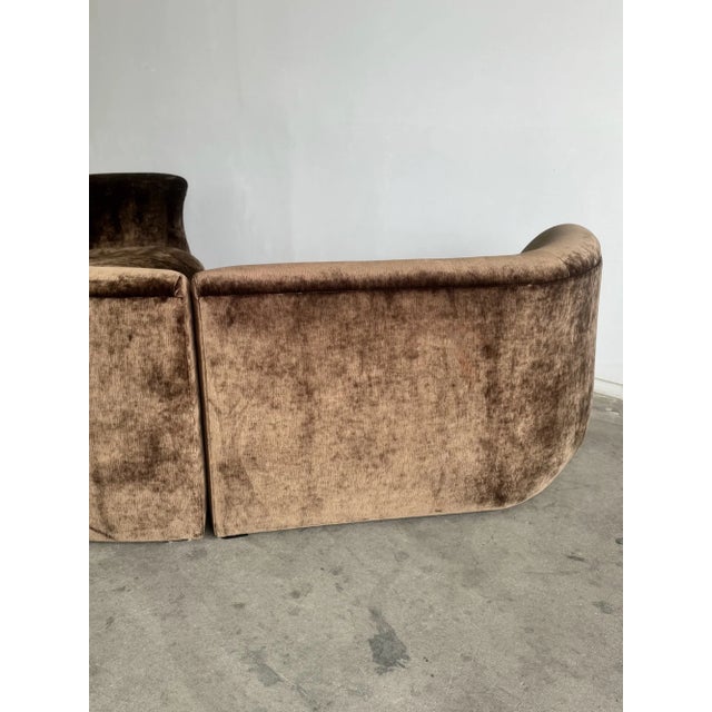 Textile Custom Made Moro Sectional Sofa Version #2 For Sale - Image 7 of 7