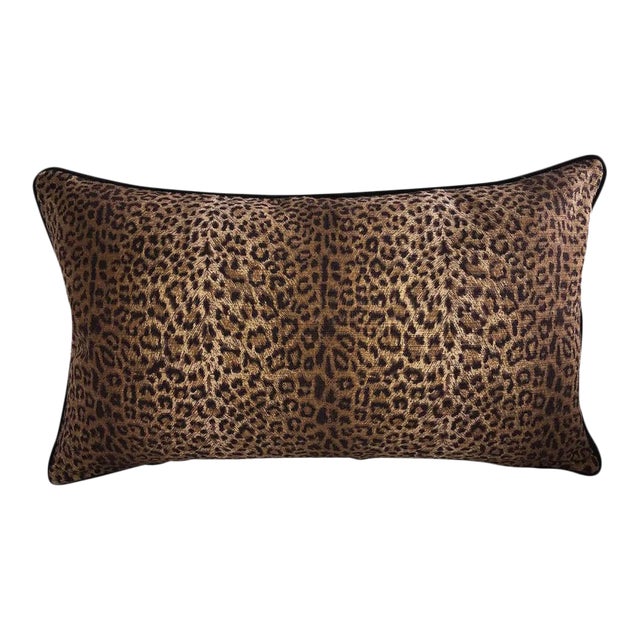 Beacon Hill Cheetah Bolster Pillow Chairish