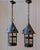 Early 20th-Century French Iron Lanterns - Set of Four For Sale In Atlanta - Image 6 of 12