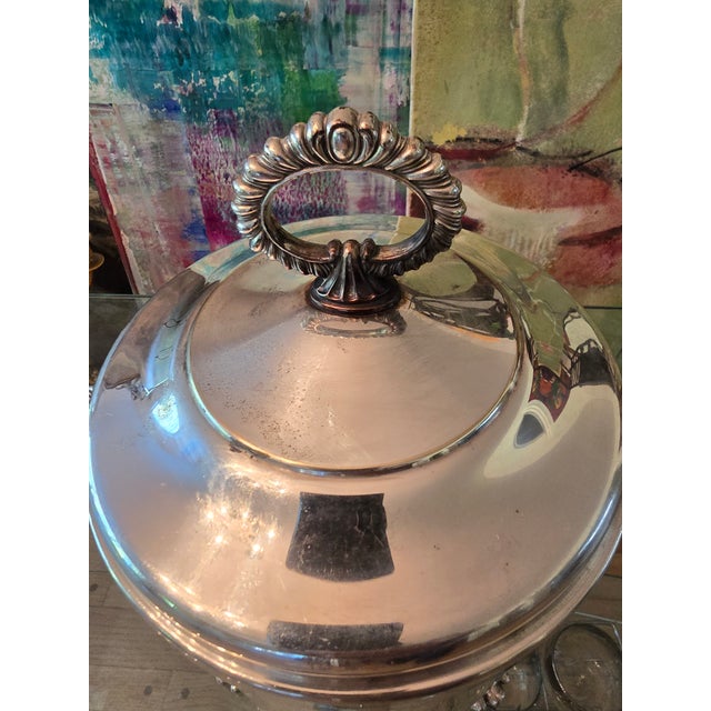 Vintage Mid Century Modern Christofle Style Ice Bucket For Sale In New York - Image 6 of 11