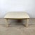 1980s Lane Postmodern Faux Parchment Coffee Table With Sculptural Cylinder Legs For Sale - Image 12 of 18