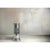 Not Yet Made - Made To Order Rl 09 Cylindrical Pedestal in Brushed Aluminum by Caspal For Sale - Image 5 of 9
