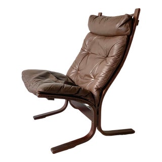 “Siesta” High Back Chair by Ingmar Relling for Westnofa, Circa 1960s For Sale