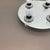 Metal Pop Art Space Age Silver Mirror Wall Light from Eglo Light, Germany, 1980s For Sale - Image 7 of 15