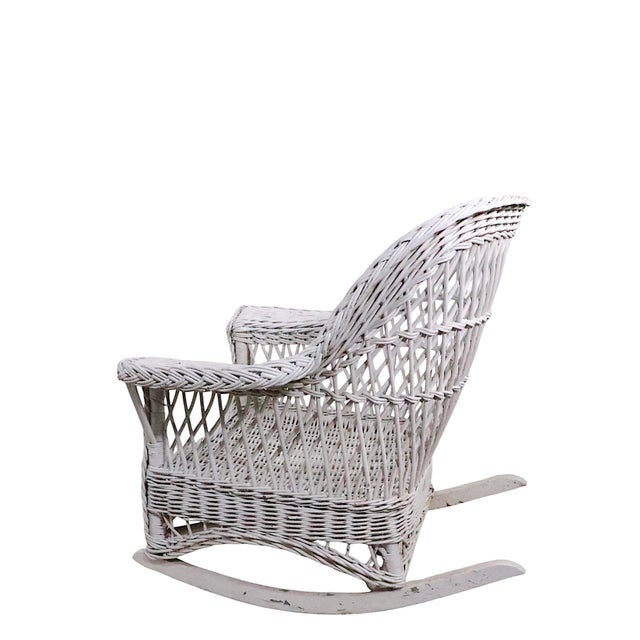 Farmhouse Two Vintage Bar Harbor Rocking Chairs For Sale - Image 3 of 18