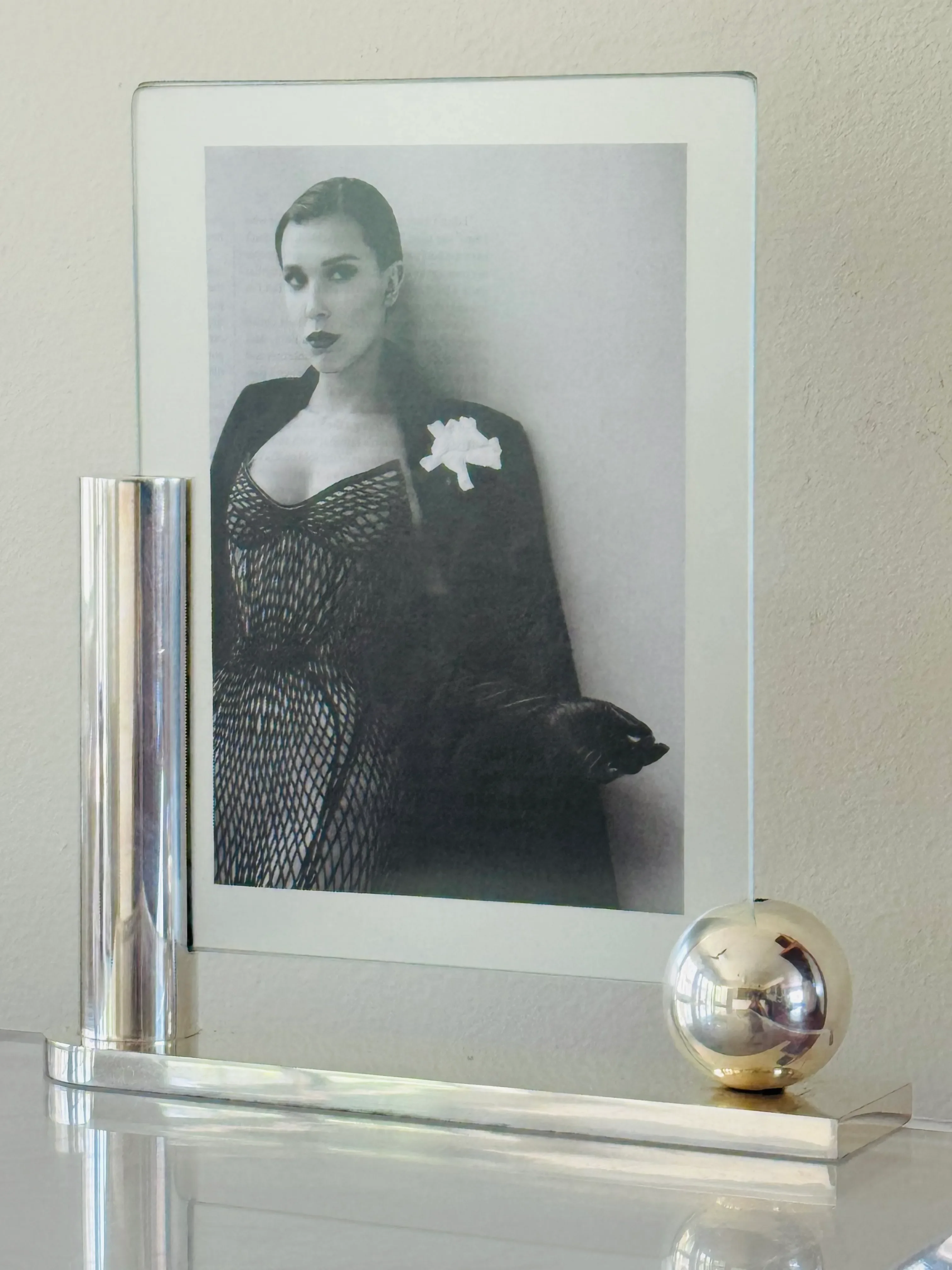 1980s Richard Meier for Swid Powell Silver Plated Picture Frame