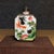 Metal Vintage Painted Enamel on Copper Snuff Bottle – Goldfish & Lotus Motif For Sale - Image 7 of 9