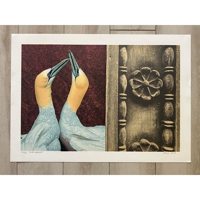 Postmodern Michael Knigin Lot of 3 Original Lithographs, Signed and Numbered, Dated 1980 For Sale - Image 3 of 11