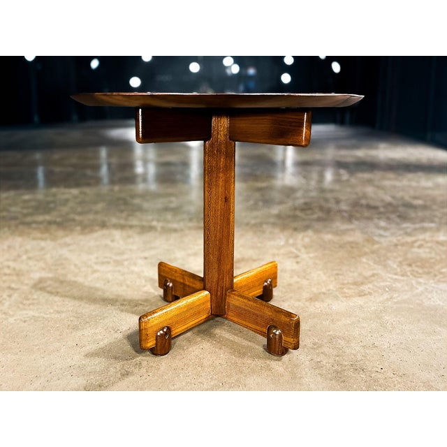 Sergio Rodrigues “Alex” Side Table in Freijó and Rosewood, Brazilian Modern, 1960s - Lot 700A For Sale - Image 10 of 13