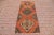 1970s Turkish Orange Handmade Runner Rug For Sale - Image 9 of 9
