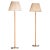 Brass & Leather Floor Lamps, Sweden, 1950s, Set of 2 For Sale - Image 11 of 11