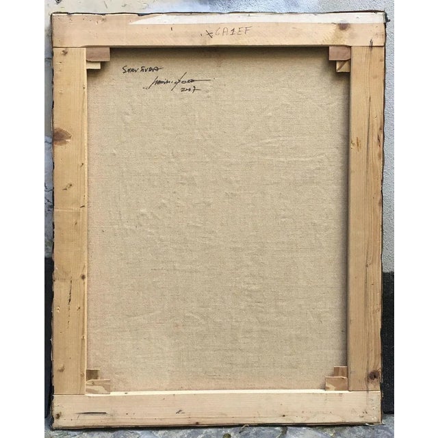 Structure - Mixed Technique on Canvas - Massimo D'Orta - Italy - 2007 For Sale - Image 7 of 9