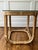 Brown Jordan Brown Jordan Rattan Fretwork Side Table For Sale - Image 4 of 5