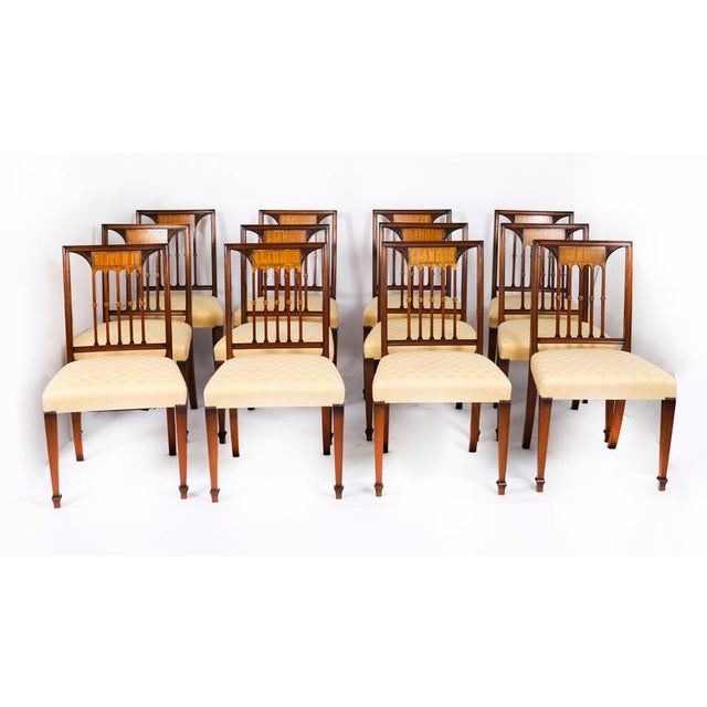 Vintage 20th Century Jupe Table, Chairs, Bookcases & Chiffonier from Harrods, Set of 16 For Sale - Image 6 of 17