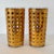 Culver Ltd. 1960s MCM Culver Canella Highball Glasses, 22k Gold Overlay Cane Design - Set of 2 For Sale - Image 4 of 7