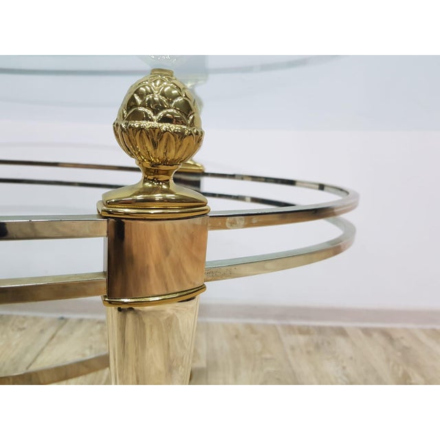 Vintage Italian Coffee Table by Luigi Della Maddalena, Italy, 1970s For Sale - Image 9 of 11