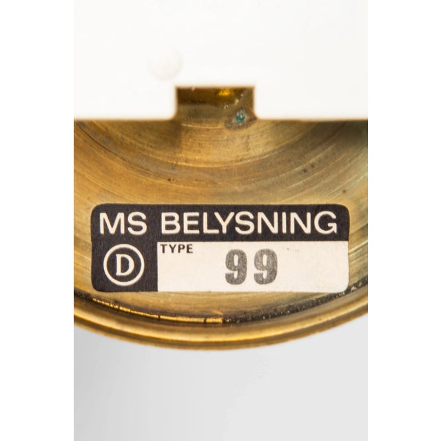 Norwegian Wall Light by Svend Mejlstrøm Mejlstrøm Belysning, 1960s For Sale - Image 6 of 7